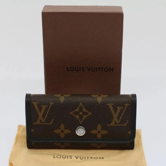LOUIS VUITTON Monogram Macassar Multicles 6 Key Case - Picture 12 of 16